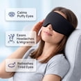 thumbnail image 2 of Cooling Gel Eye Mask for Migraine Relief: Cold Compress for Puffy Eyes, Headache & Post-Surgery Care – Reusable Sleep Mask for Restful Nights, Soft Ice Pack for Tension and Stress Relief (Blue), 2 of 7
