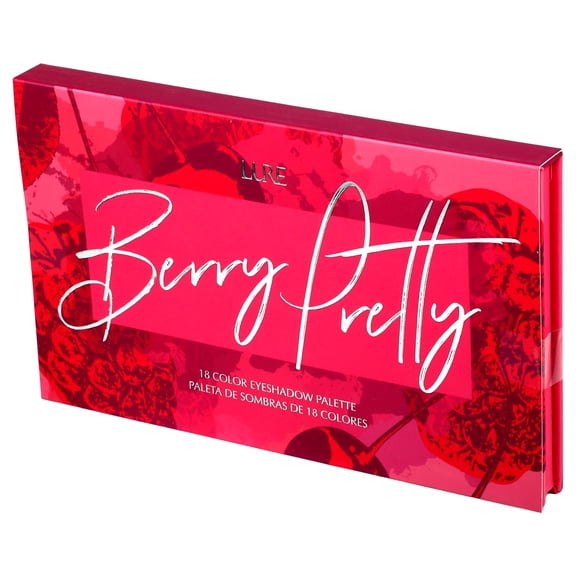 Paletas de sombra Lure Fruits Colección color shadow palette berry pretty 18 tonos