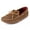 Autumn Brown, variant on Men's Double Bottom Fleece Hardsole Moccasin