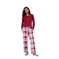 thumbnail image 3 of Ekouaer 2 Pack Womens Pajama Sets Long Sleeve Pjs Lounge Set Soft Comfy Sleepwear Winter Loungewear, 3 of 6