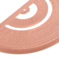 thumbnail image 3 of MERRYHAPY Copper Metal Protractor for Home and Math Use - Retro Design, 3 of 8