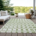 thumbnail image 6 of Addison Rugs Chantille Indoor/Outdoor Transitional Squares Aloe Washable Rectangle Rug, 10' x 14', 6 of 6
