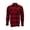 Red/Black, variant on Men's Long-Sleeve Flannel Shirt Midweight Western Plaid Button-Down (Rust/Navy, Large)