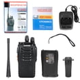 thumbnail image 4 of Radios de Comunicación Inalámbricos, Walkie Talkie Recargable de Largo Alcance a Prueba de Lluvia, Altavoces con Micrófono, Intercomunicador Remoto para Constructores, Guardias etc-2 piezas LingWen 9024736121335, 4 of 5
