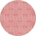 thumbnail image 1 of Ahgly Company Machine Washable Indoor Round Transitional Red Area Rugs, 4' Round, 1 of 7