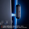 thumbnail image 4 of SteelSeries Arctis GameBuds pour PlayStation/ PC / Switch/ Mobile – Tout Neuf / Commutation Rapide 2,4 GHz + Bluetooth 5.3 / Réduction Active du Bruit / Résistant à l'Eau IP55, 4 of 8