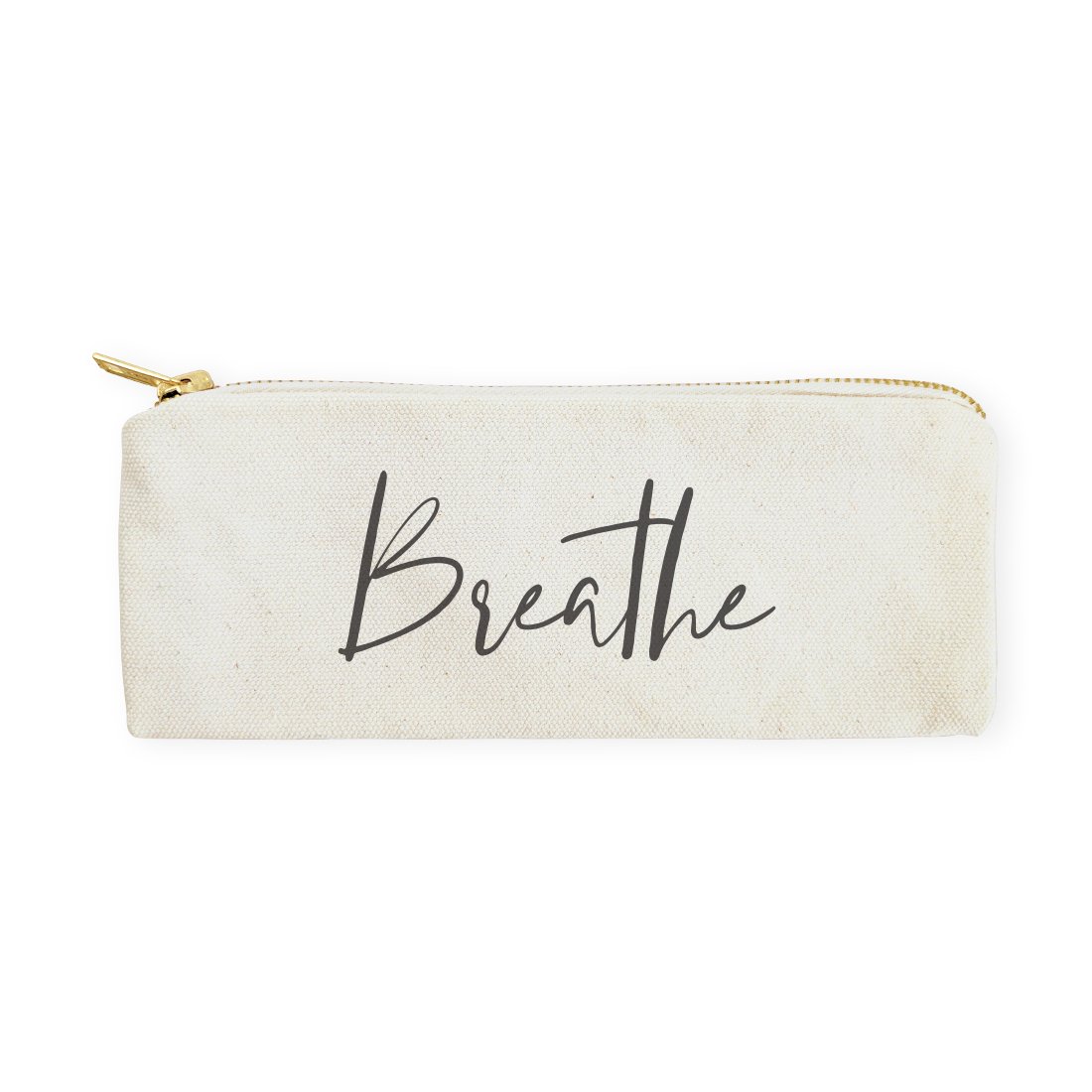 Breathe Cotton Canvas Pencil Case and Travel Pouch