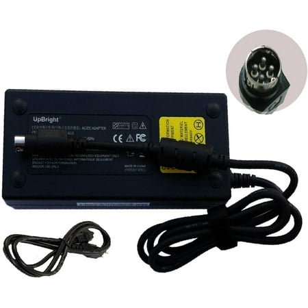 

UpBright 4-Pin DIN 12V AC/DC Adapter Compatible with FSP Group Inc FSP120-AHAN2 FSP120-AHBN2 FSP120AHAN2 FSP120AHBN2 12VDC 10A 120W DC12V 10.0A 120 W 12.0V Power Supply Cord Cable Charger Mains PSU