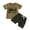 Coffee, variant on Vedolay Boys Short Sets Toddler Baby Girl Boy 2pcs Print Outfits Clothes T Shirts Short Sets,Brown 3-4 Years