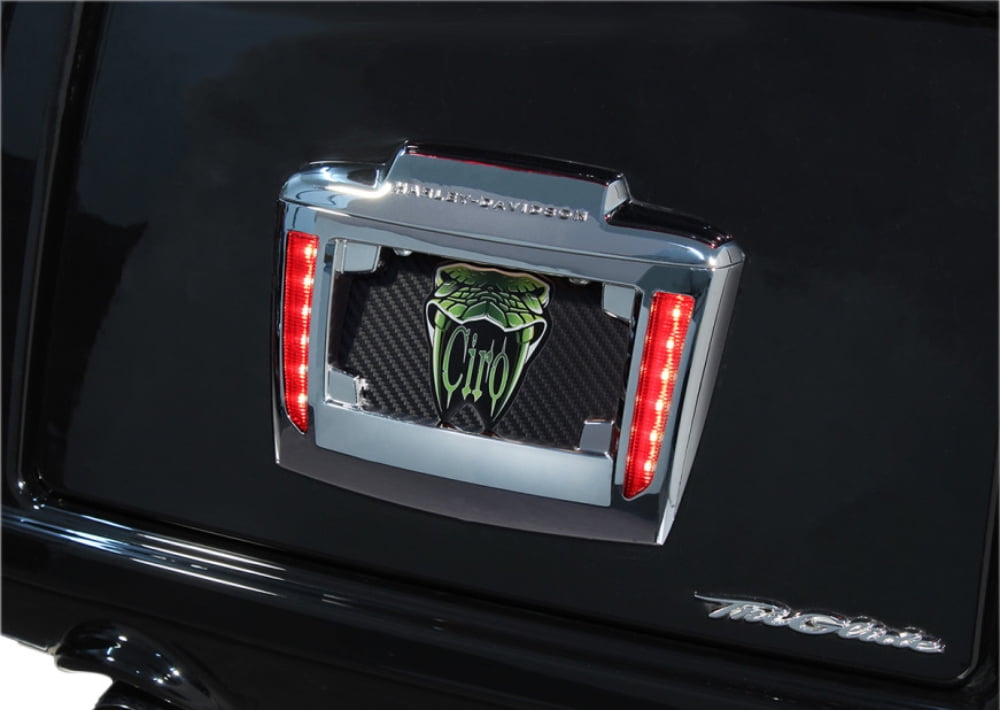 led license plate frame