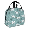 thumbnail image 2 of Balery whiter Snow bear Print Bolsa de Almuerzo Aislada – Caja de Almuerzo con Papel de Aluminio Grueso, Mantiene la Comida Fresca por 4 Horas, 2 of 7