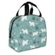 thumbnail image 2 of Easygdp whiter Snow bear Print Bolsa Térmica Premium - Tela Oxford Impermeable, Gran Capacidad, Bolsillo Frontal, Unisex para Trabajo, Escuela, Actividades al Aire Libre y Picnics, 2 of 8