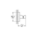 thumbnail image 2 of Grohe 40364EN1 Essential Robe Hook, Brushed Nickel, 2 of 5