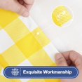 thumbnail image 5 of Picnic Table Cover with Bench Covers, 3pcs Set Outdoor Waterproof Picnic Tablecloth with Elastic Edges, 72x30 Inches, Yellow, 5 of 8