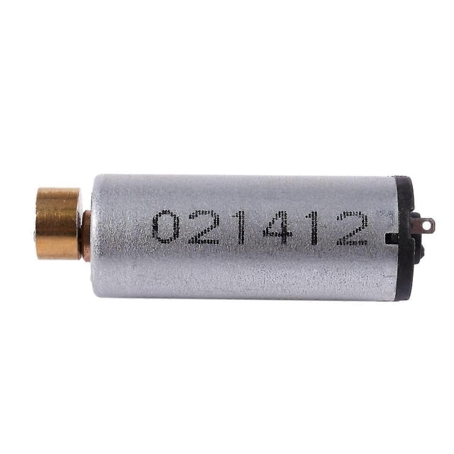 Dc 1.5-6v 1750-7000rpm Output Speed Electric Mini Vibration Motor Silver+gold