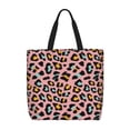 thumbnail image 1 of Balery Leopard Bolsa de Mano para Mujeres con Cremallera, Bolsa de Gimnasio con Compartimentos, Bolsa para Laptop, Bolsa para Trabajo, 1 of 7