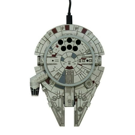 Star Wars Millennium Falcon Wireless Charger with AC Adapter Charging Pad