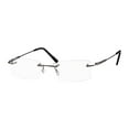 Naturally Rimless Sophisticated Eyeglasses Size 5419140 Rimless Frame