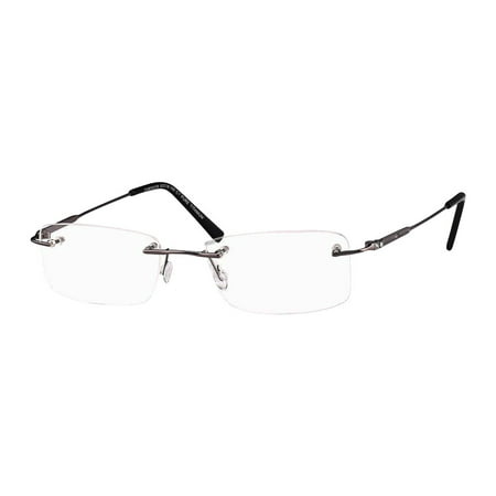 Naturally Rimless Sophisticated Eyeglasses Size 54-19-140 Rimless Frame ...