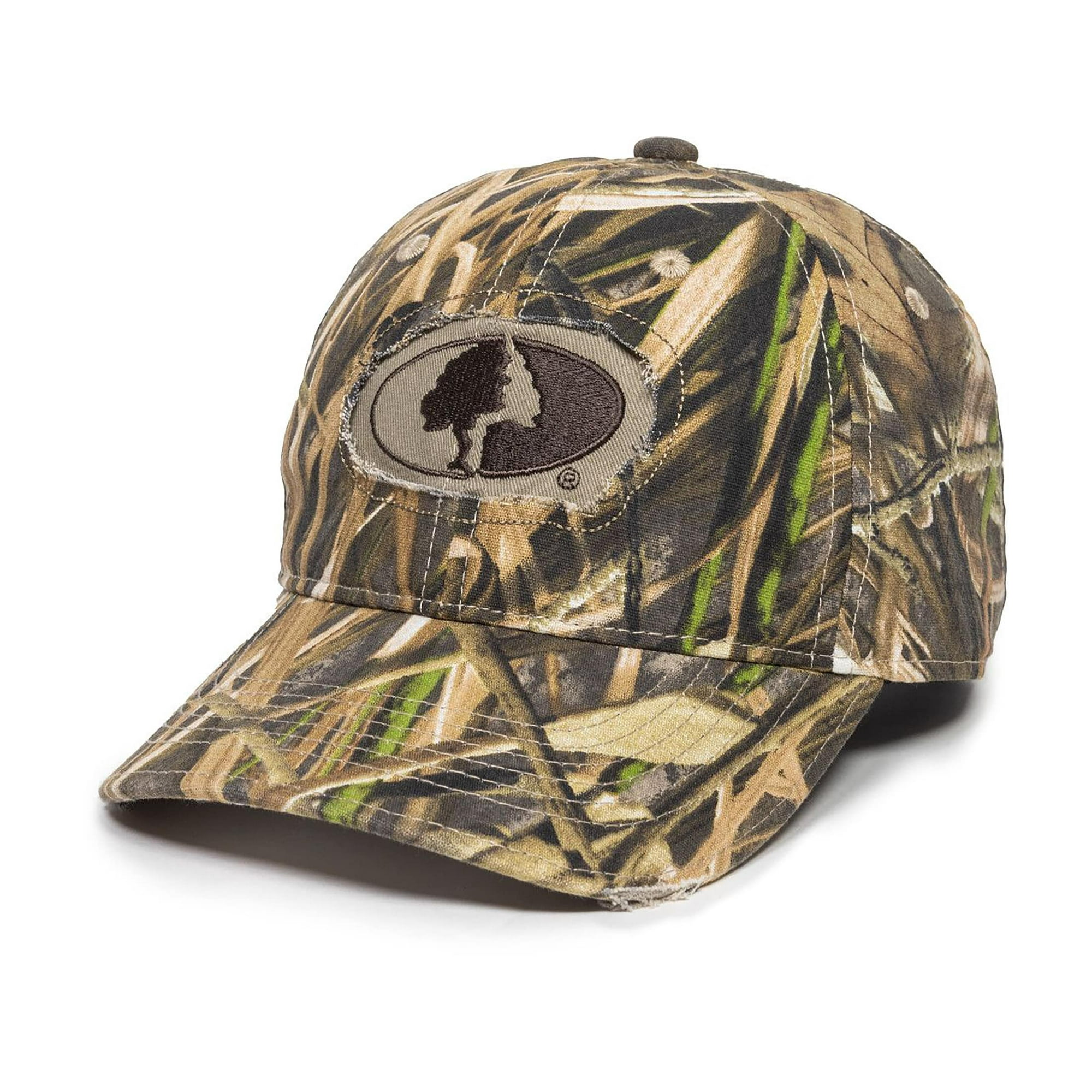 Mossy Oak Mens Logo Hat Mossy Oak Shadow Grass Habitat
