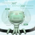 thumbnail image 5 of Momcozy Portable Stroller Fan, USB Rechargeable and Handheld Cooling Fan for Travel, Car Seat, Bedroom, 5 of 7
