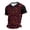 2#Red, variant on IAJDKMEK Halloween Men's Polo Short SleeveShirt - Button-Down Soft Knit Shirt, Lightweight Summer Shirt for Party, Golf, Daily Wear & Costume Events,Black L