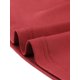 thumbnail image 5 of Vestido de verano de mujer INSPIRE CHIC con bolsillos, cuello redondo, dobladillo con volantes, manga corta, tejido de punto, color rojo vino, talla XL, 5 of 5