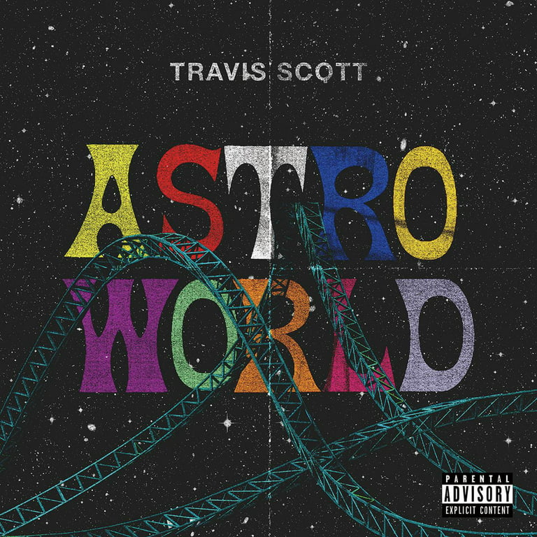 Travis - Astroworld Scott Wall Decor Poster 16x16 40 x 40 cm 