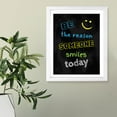 thumbnail image 6 of Designs ByLITA Be The Reason Someone Smiles Today, 5 x 7 Wooden Wall Print (Framed) | Motivational Home Decor, 6 of 7