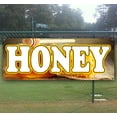 thumbnail image 1 of Honey 13 oz Vinyl Banner With Metal Grommets, 1 of 4