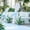 White, variant on balikha Flower Stands for Weddings, Flower Arrangement Holder, Modern Center Pieces, Shelf for Parties Outdoors for Showers, Events, ZE Gold