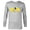 Athletic Heather, variant on Mickey Mouse Class of 2024 Graduation ‘24 Hangin’ Out - Long Sleeve T-Shirt for Men - Customized-Black