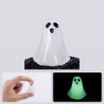 thumbnail image 4 of Halloween Ghost Decor, Mini Ceramic Tabletop Figurine, 1 Piece Small Spooky Ghost Decoration, Halloween Holiday Gift for Party Home Fairy Garden Micro Landscape Haunted House Decoration, 4 of 6