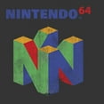 thumbnail image 2 of Men's Nintendo Distressed Console Logo  Graphic T-Shirt, 2 of 5