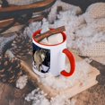 thumbnail image 5 of North America, Usa, Minnesota. Wolf (Canis Lupus) - Us24 Gje0011 - Gavriel Jecan, 11oz Two-Tone Red Mug, 5 of 7