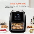 thumbnail image 4 of EASTIN Air Fryer Accessories Air Flow Racks for 6QT Chefman  Aria and Ultrean Air Fryer Oven Dehydrator Racks  Fruits and Meats, 4 of 6