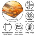 thumbnail image 4 of Welcome Fall Maine Coon Strolling Through the Autumn Maple Forest Vertical Metal Aluminum Sign Cat Lover Kitten Owner Gifts Wall Art Home Decor - 12012, 4 of 5