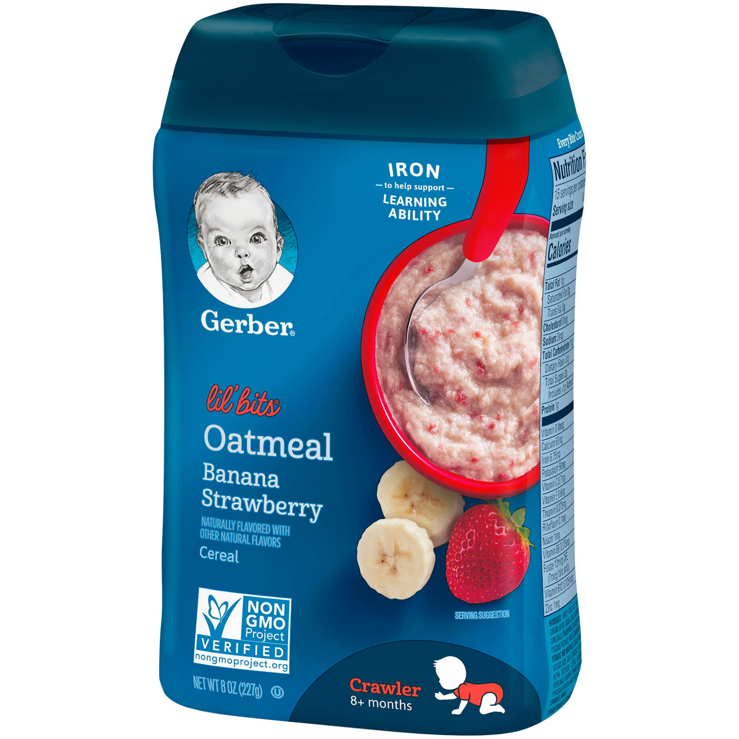 gerber strawberry banana baby food