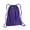 Purple, variant on Large Drawstring Backpack 8882