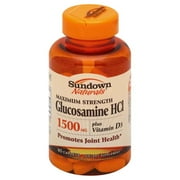 Sundown Glucosamine 3000 mg Per Serving Plus Vitamin D Caplets 60 Caplets