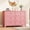 Pink, variant on Green 6 Drawer Dresser for Bedroom, Large Dresser with Deep Drawers & Metal Knobs, Modern Wooden Chests of Drawers for Entryway, Hallway