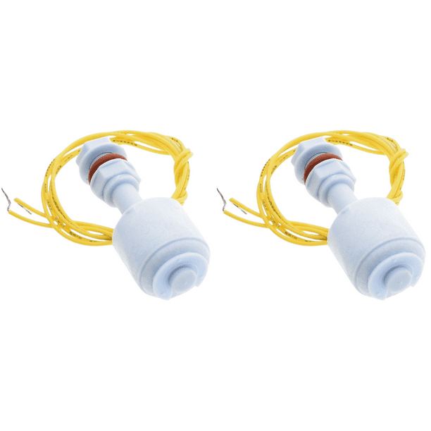 Sensor Líquida PP 52mm Contactor Interruptor Flotador Horizontal Hacia Abajo