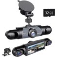 thumbnail image 1 of Full View Car Dashcam System, 4K HD 360° Dash Cam with Night Vision, Parking Mode, G-Sensor, Loop Recording, 1 of 9