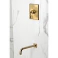 thumbnail image 4 of Kingston Brass KB6347ALTO Restoration Single-Handle Pressure Balanced Tub Faucet in Brushed Brass, 4 of 7