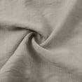thumbnail image 5 of 3/4 Sleeve Embroidered Tops for Women Summer Spring Dressy Casual Plus Size Cotton Linen Shirts Bohemian V Neck Tunic Peasant Fashion Blouses Clothes, 5 of 5