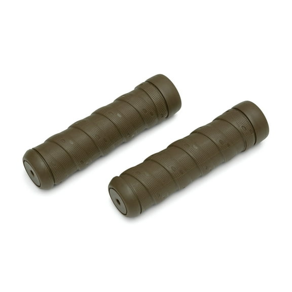 Kuryakyn 6593 Motorcycle Handlebar Accessory: Classic Wrap Grips Universal Fit for 7/8" Diameter Handlebars, Brown, 1 Pair