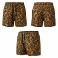 thumbnail image 3 of Men's and Boy's Swim Trunks Shorts, With Mesh lining, 9" Inseam, Suitable For Summer Beach Wear, Sizes XS-2XL, 3 of 6