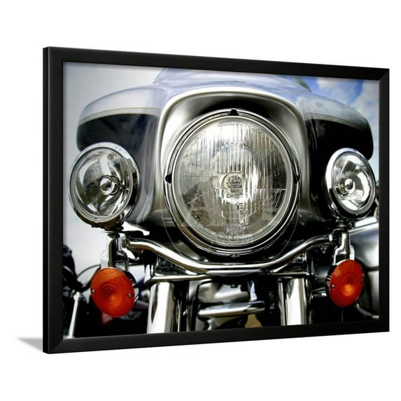 Harley Davidson Motorcycle, Transportation Framed Art Print Wall Art Sold by Art.Com
