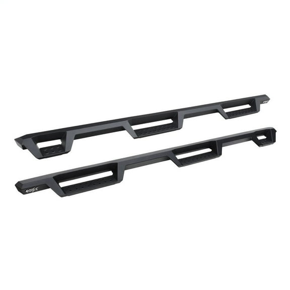 Westin 19-20 GM 1500 DC 6.5ft bed (Excludes LD/Limited) HDX Drop W2W Nerf Step Bars - Textured Black - 56-534715 Fits select: 2019-2020 CHEVROLET SILVERADO C1500 LT