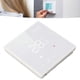 thumbnail image 1 of Termostato WiFi Inteligente, Pantalla Táctil PC Ignífugo Precisión De 1 Grado Celsius Termostato WiFi Inteligente Programable 100-250VAC Protección IP20 Para Calefacción Por, 1 of 7